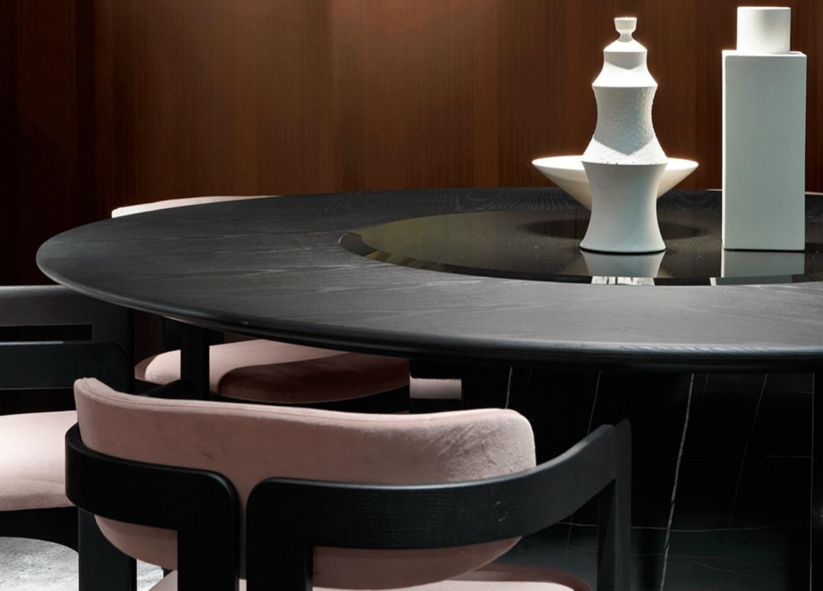 Gallotti Radice Platium Round Dining Table Gallotti Radice Furniture