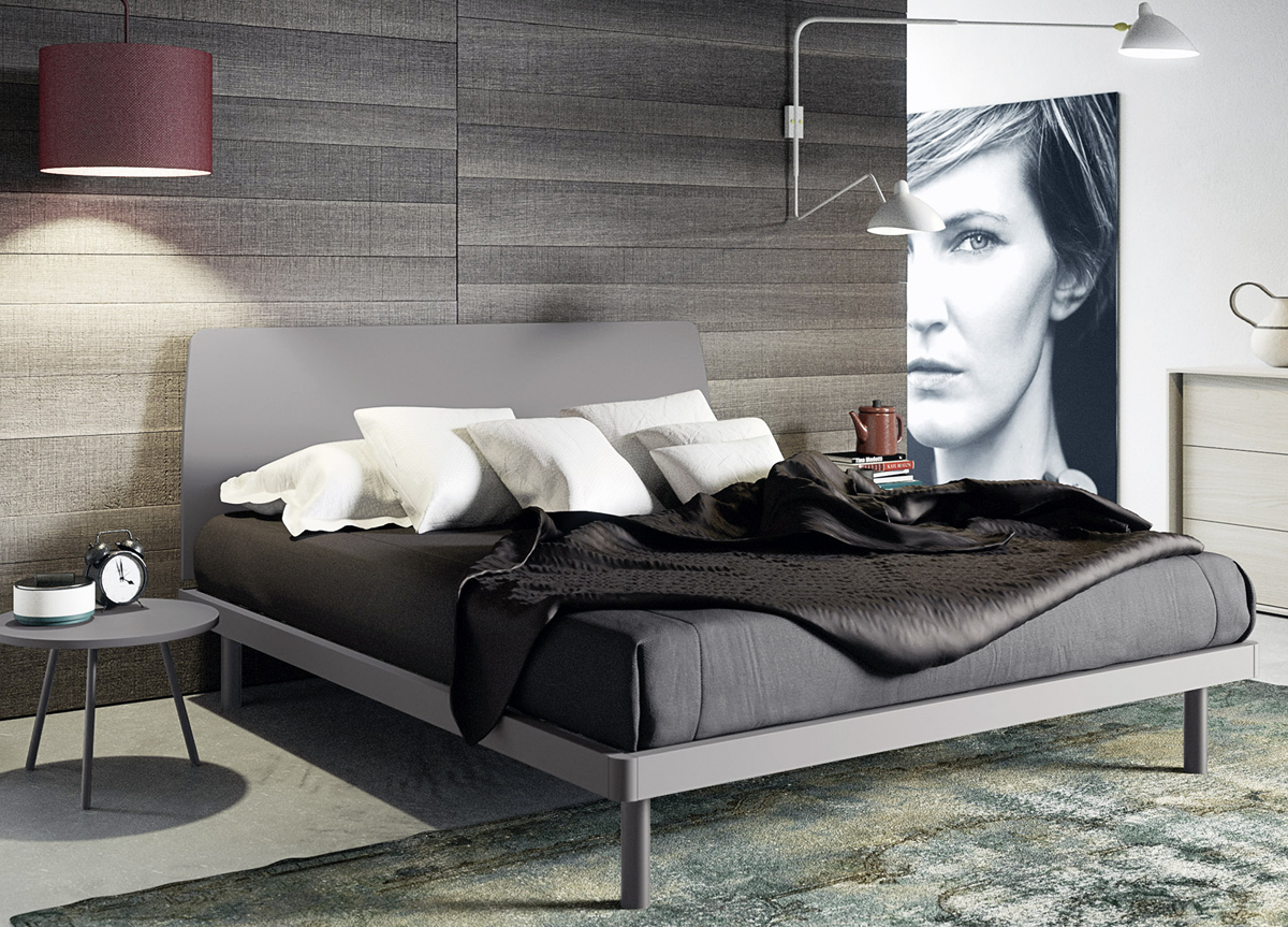 Gabes Contemporary Bed | Modern Beds At Go Modern London