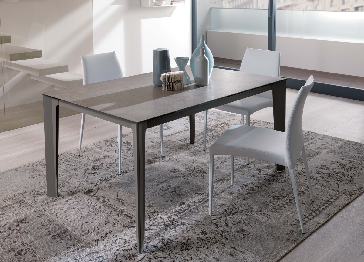 Ozzio Opera Extending Dining Table | Ozzio Furniture At Go Modern London