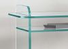 Tonelli Opalina Glass Console Table