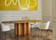 Saba Teatro Magico Dining Table in Glass