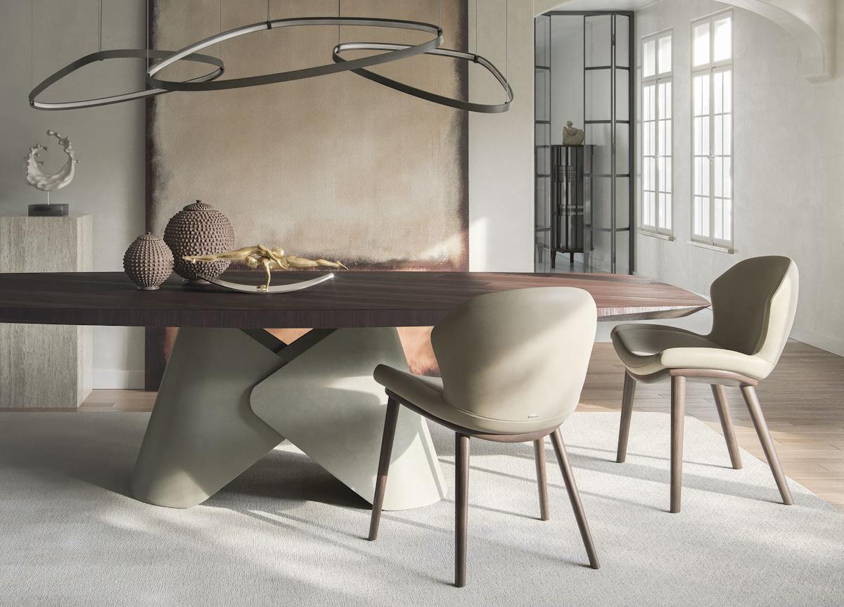 Best Designer Armchairs & Dining Chairs In Canaletto Walnut