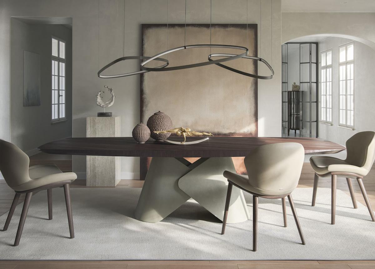 Cattelan Italia Scott Wood Table