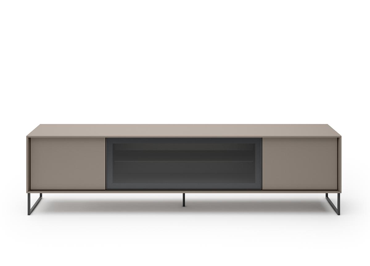 709 Glass Door Sideboard/TV Unit | Contemporary TV Units | Modern Furniture