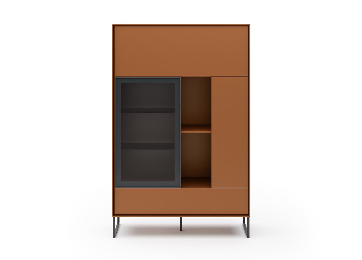 712 Bar Cupboard With Bottle Compartment