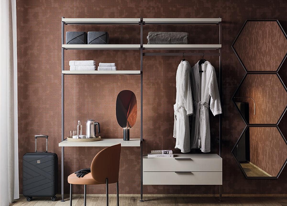 DaFre Antis Walk in Wardrobe/Dressing Table - Composition 5