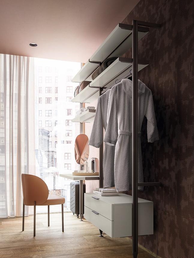 DaFre Antis Walk in Wardrobe/Dressing Table - Composition 5