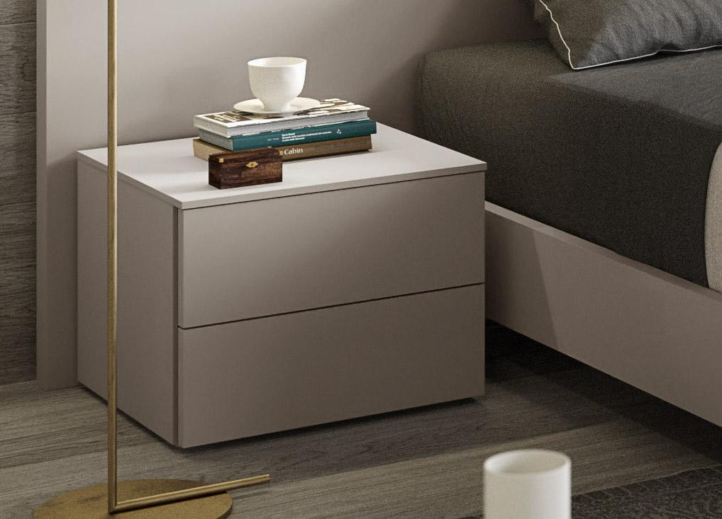 Atene Bedside Cabinet Contemporary Bedroom Furniture