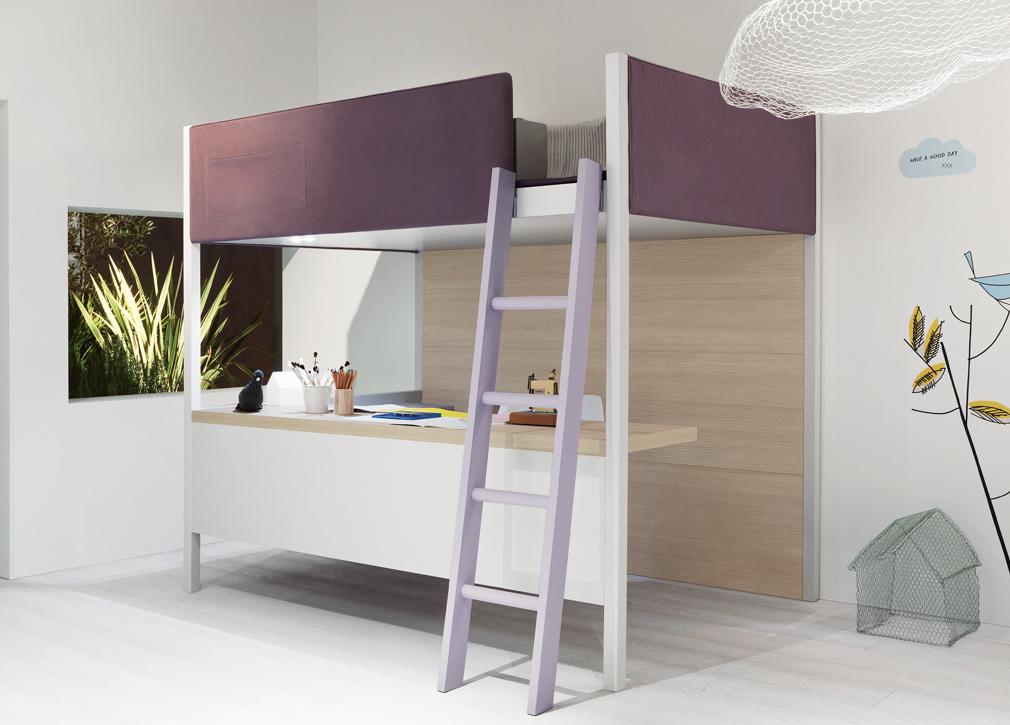 Go Modern Ltd Teenage Bedroom Furniture Camelot Soft Loft Bed