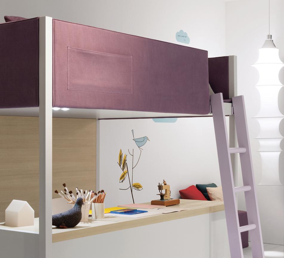 Battistella Camelot Soft Loft Bed