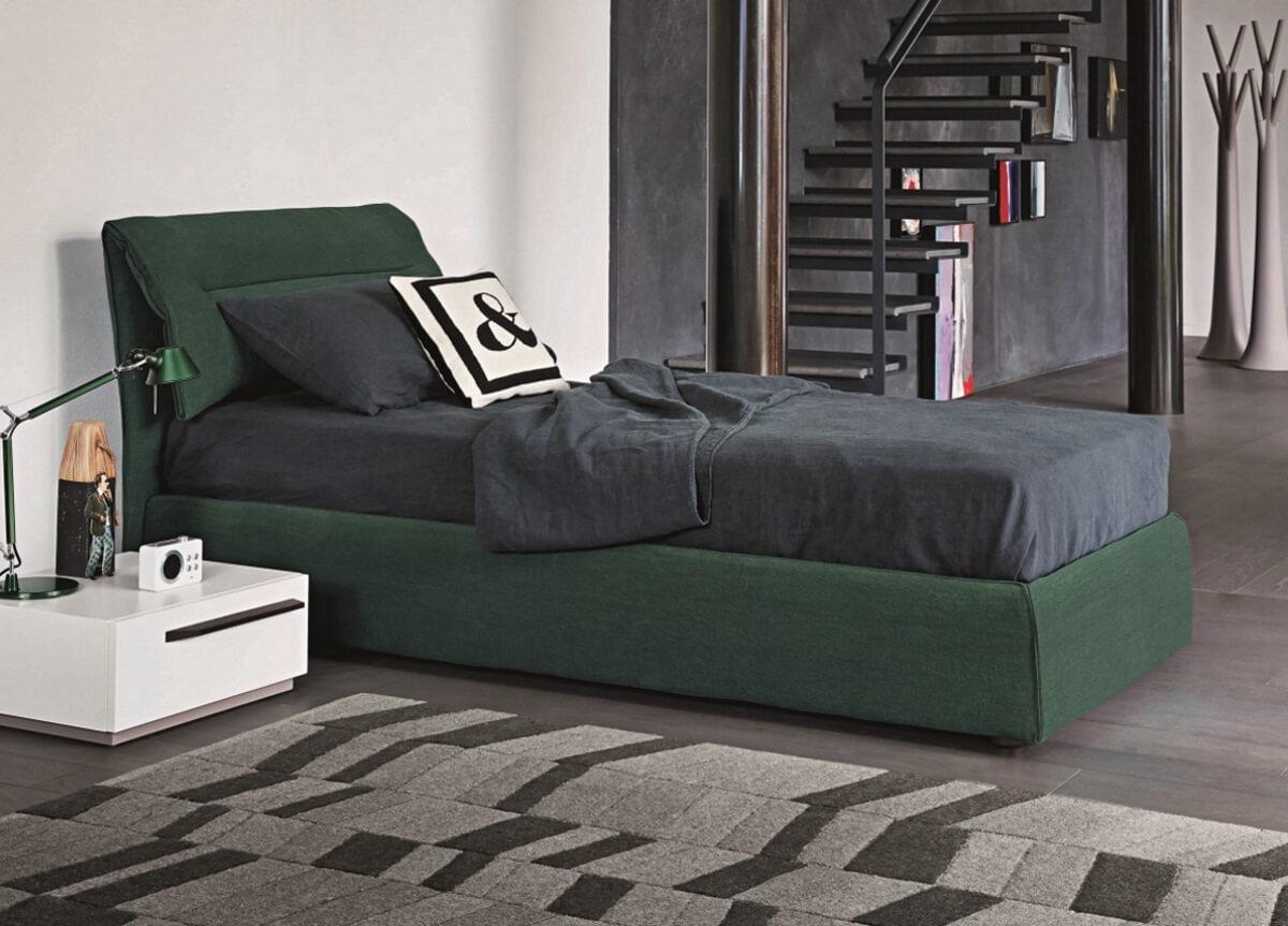 Bonaldo Campo Single Storage Bed