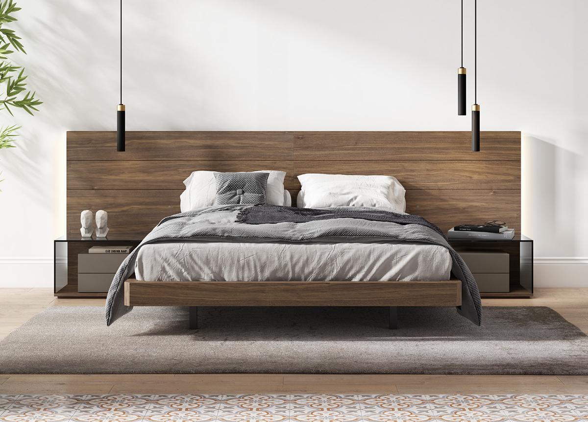 Caprice Contemporary Bed