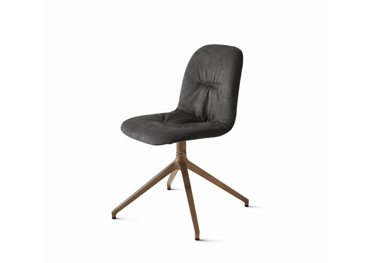 Bontempi Chantal Dining Chair with Swivel Base