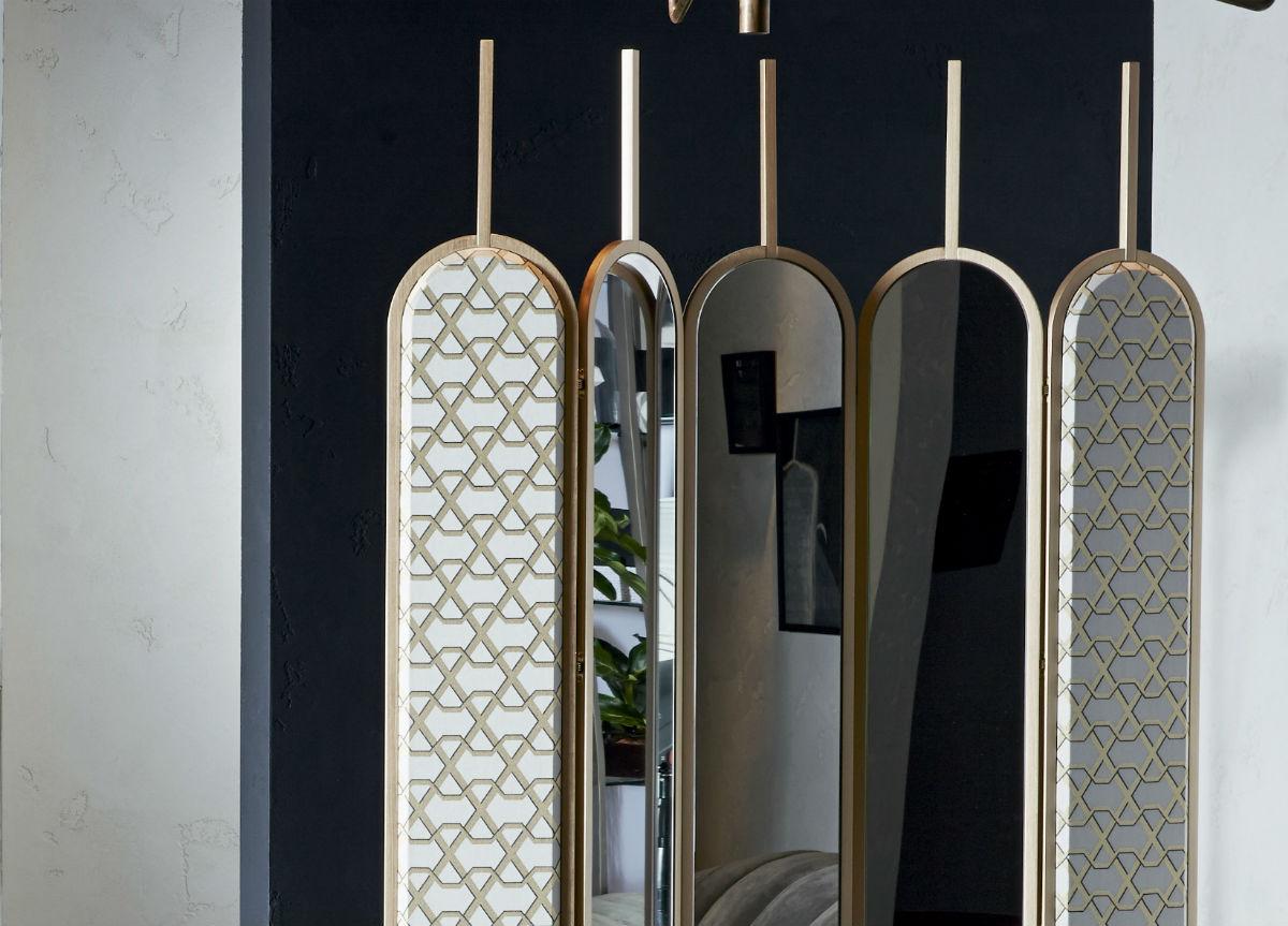 Gallotti & Radice Chloe Mirrored Screen