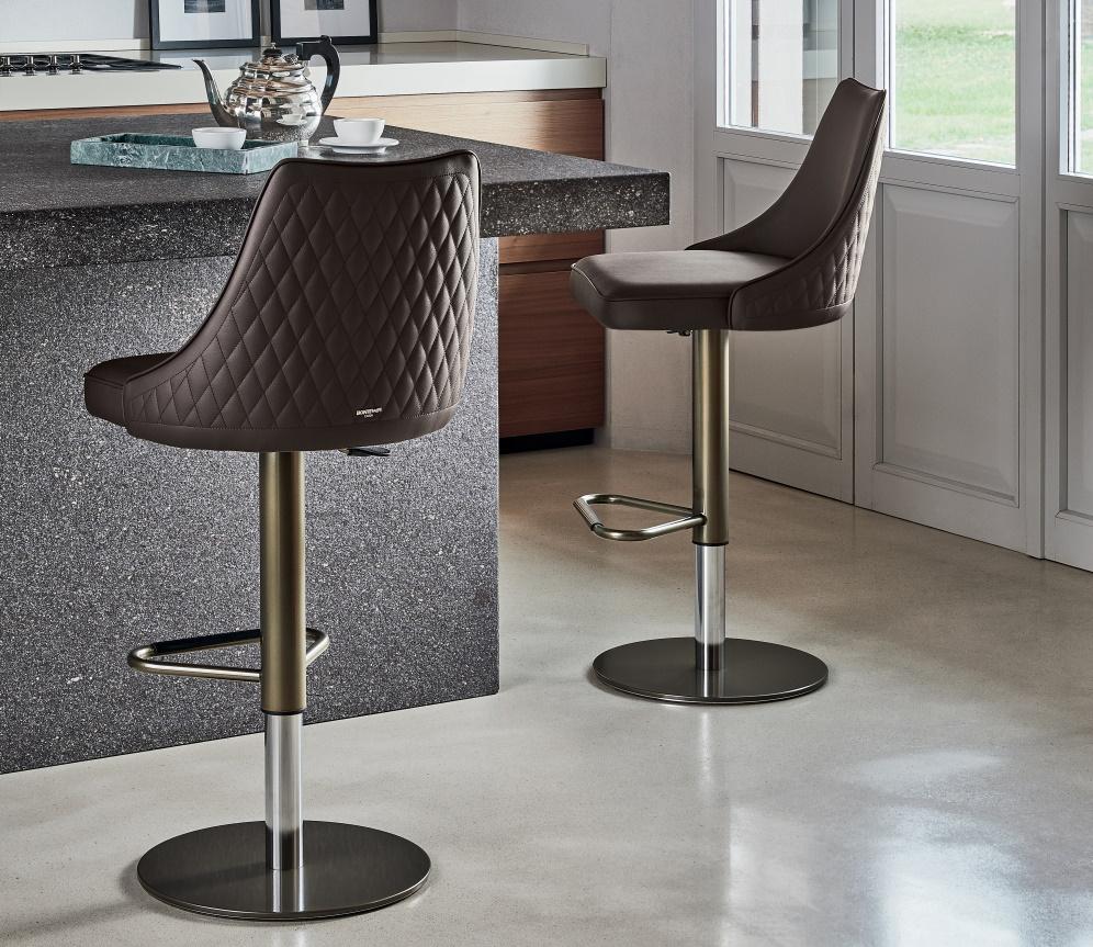 pivoting bar stools