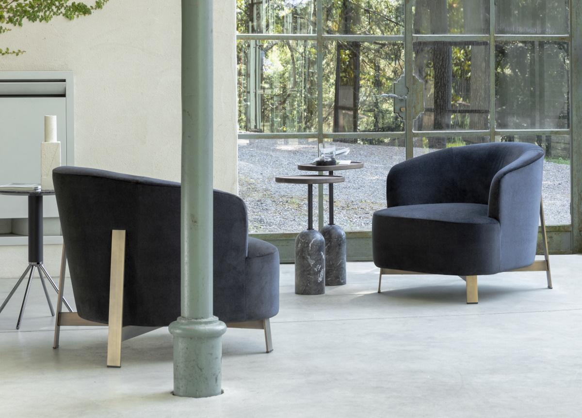 Porada Copine Armchair (Steel Frame)