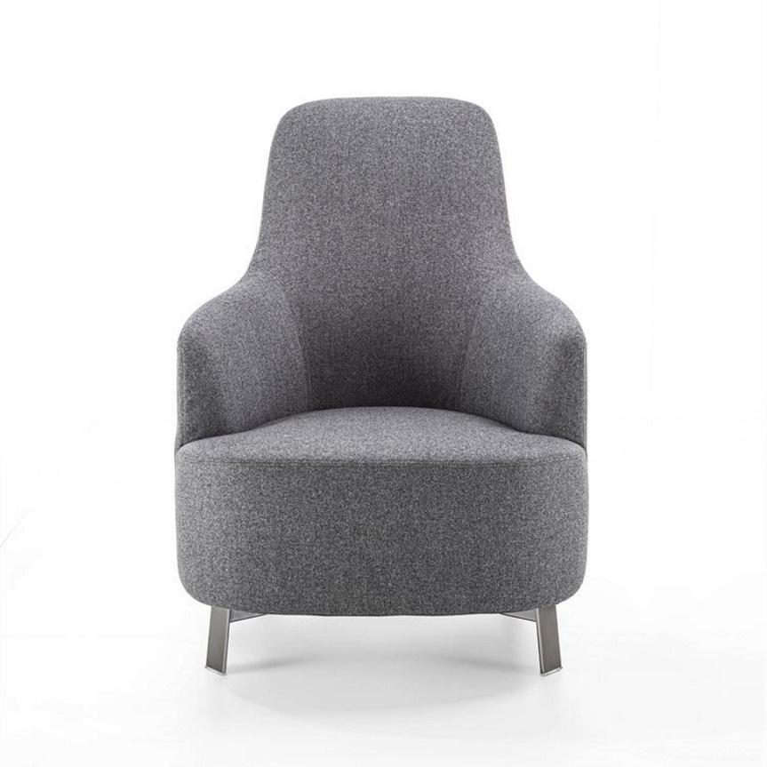 Porada Copine Bergere Armchair (Steel Frame)