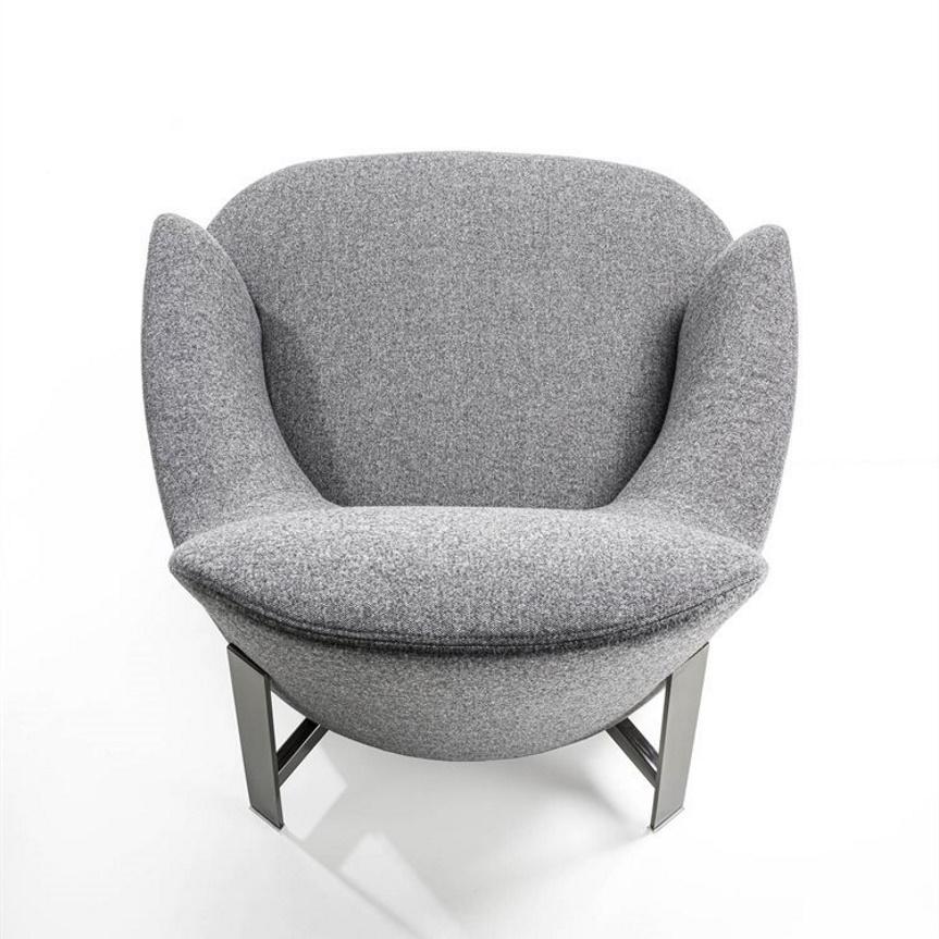 Porada Copine Bergere Armchair (Steel Frame)