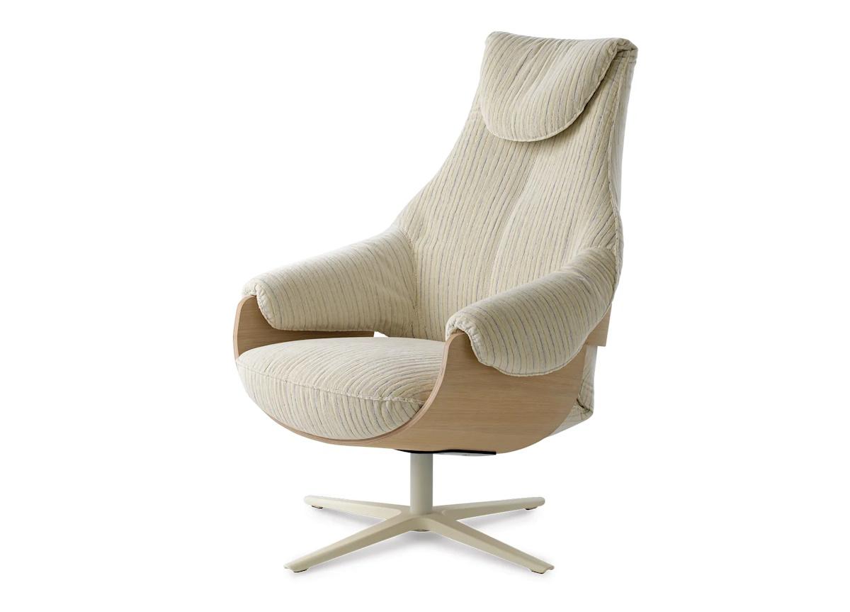 Leolux Cream Armchair