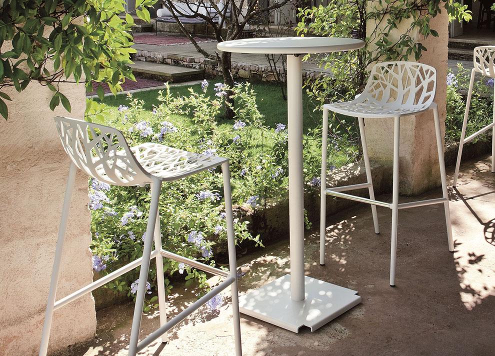 Tall garden best sale table and chairs