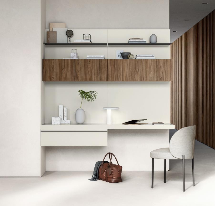 Contemporary store wall units