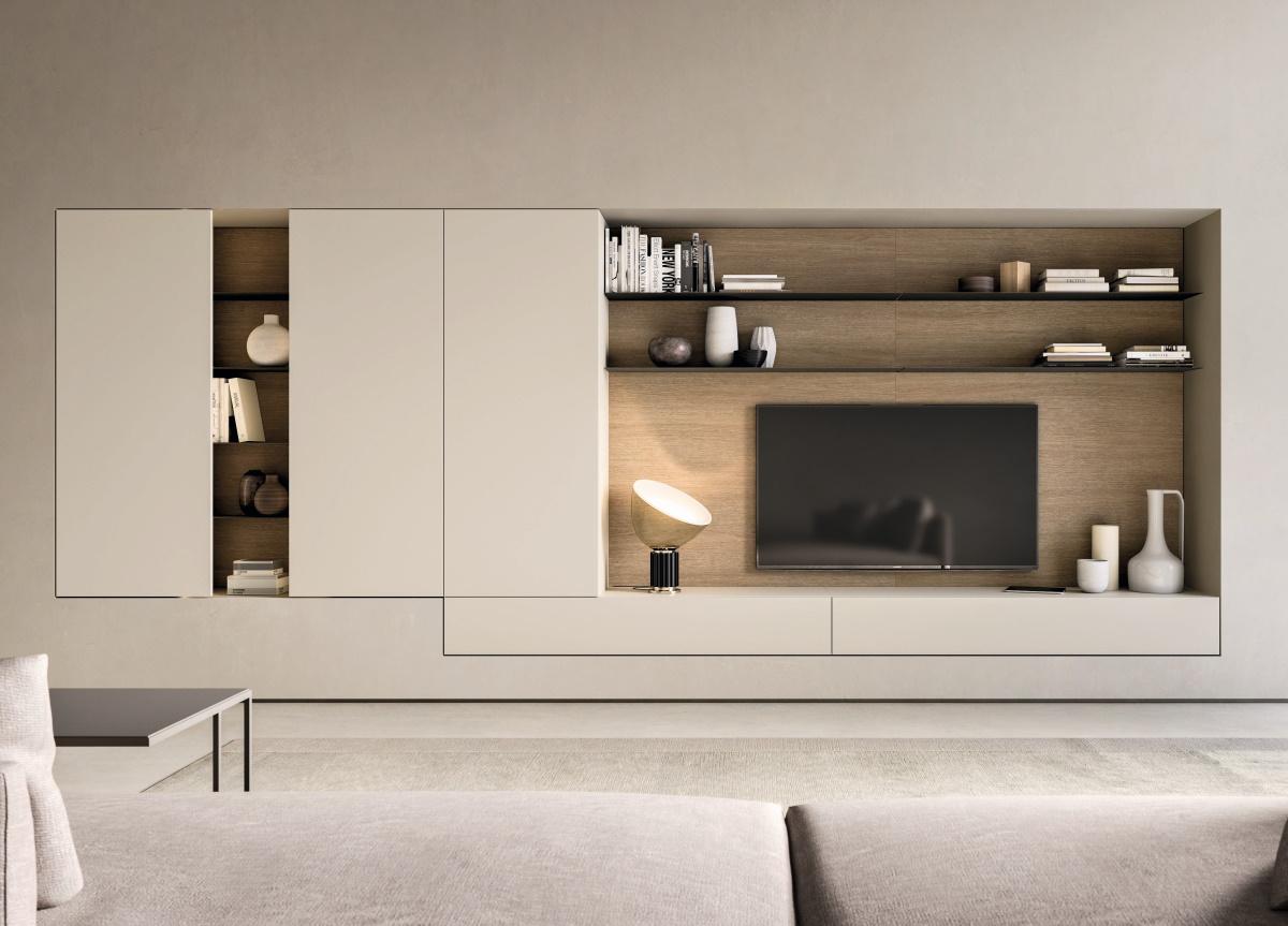 Dafre Day TV/Wall Unit Composition 23, Contemporary Wall Units