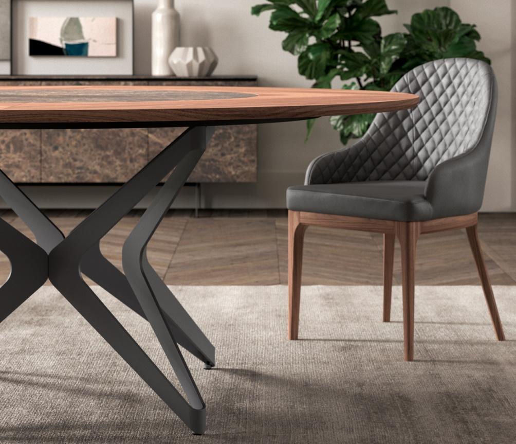 Ozzio DNA Round Dining Table