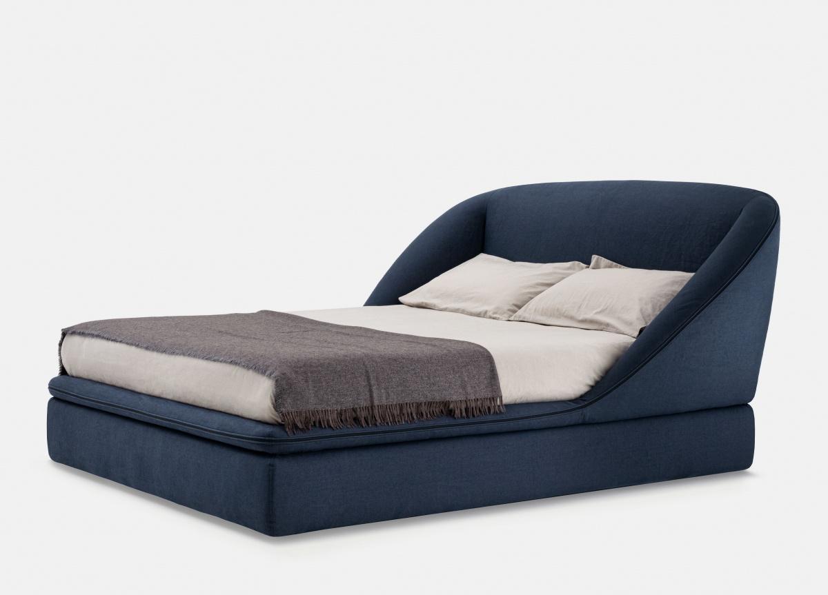 Pianca Domenica Bed with Upholstered Base