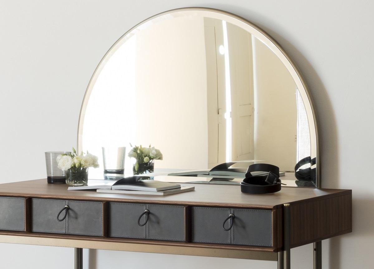 Circle dressing table deals mirror