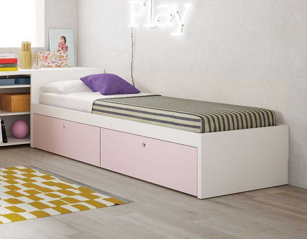 Bed for shop teenager with storage