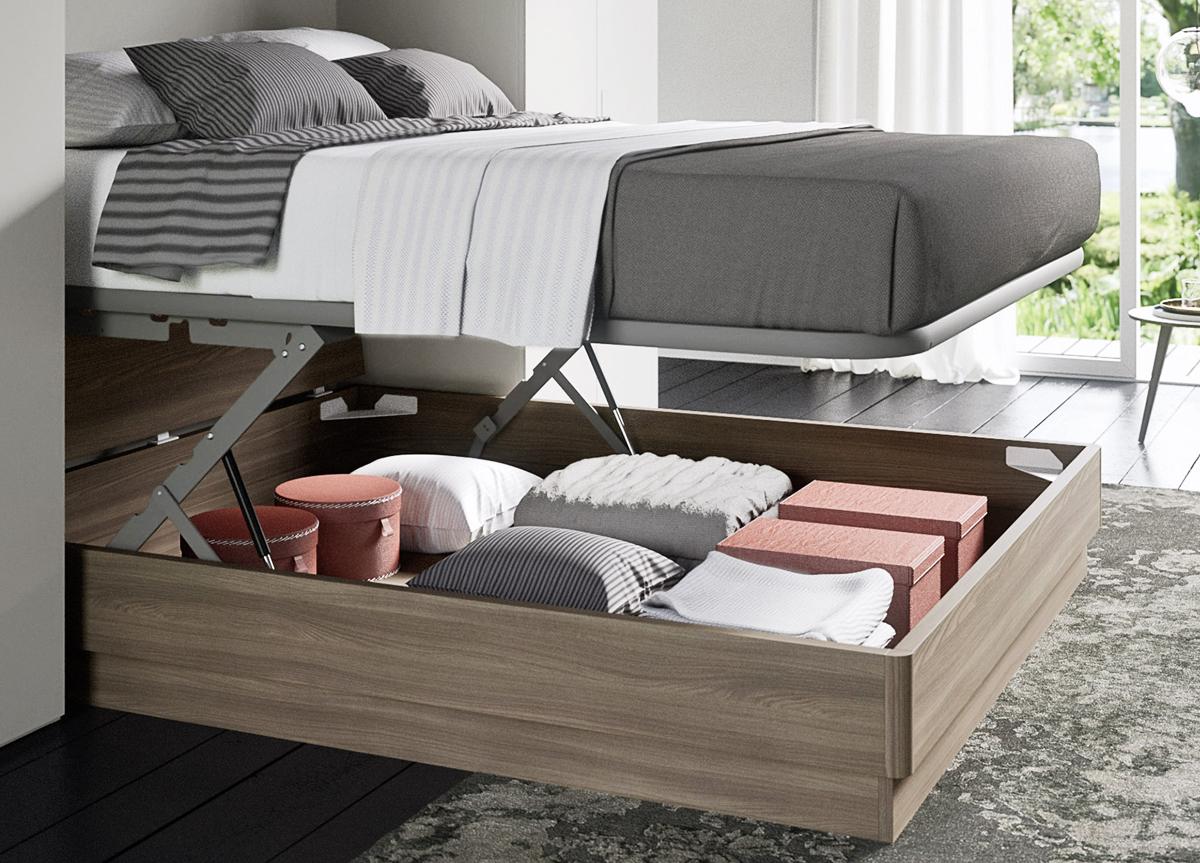 beds with storage underneath mattress
