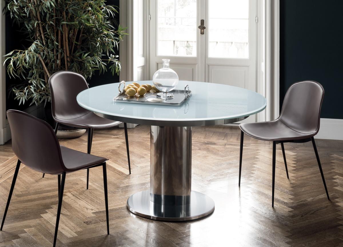 Bontempi Giro Round Extending Dining Table