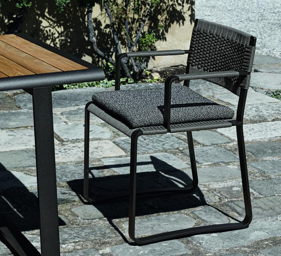 Molteni Green Point Garden Dining Armchair