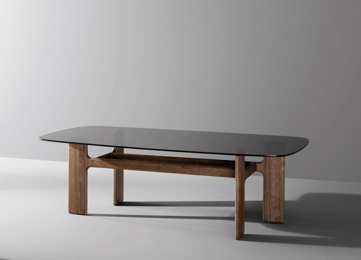 Bonaldo Hippos Wood Dining Table