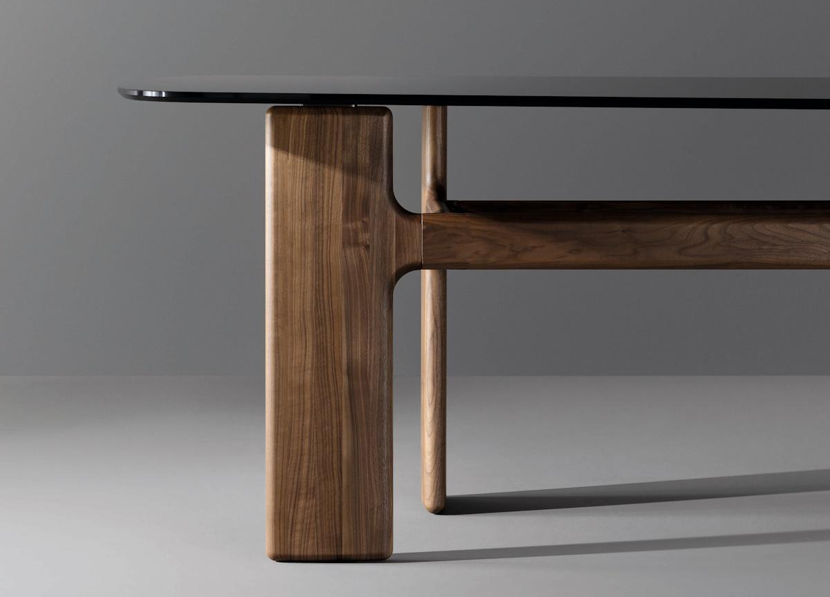 Bonaldo Hippos Wood Dining Table