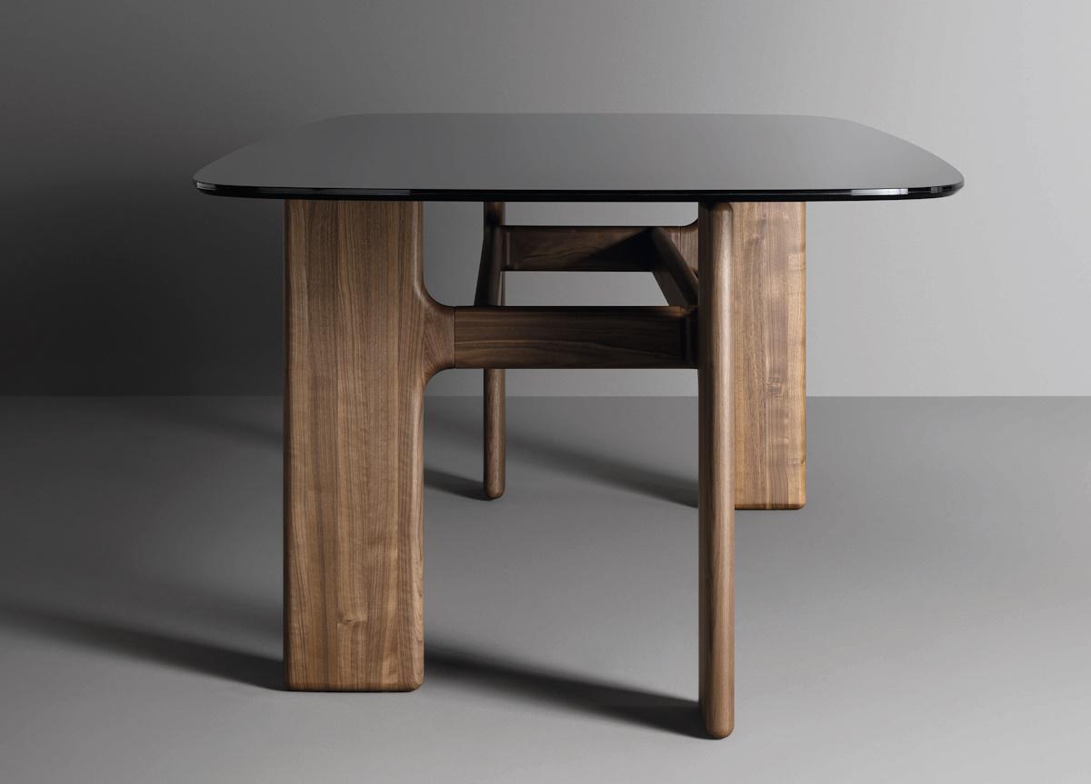 Bonaldo Hippos Wood Dining Table