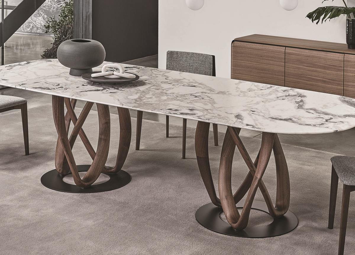 Porada Infinity Dining Table in Marble | Porada Tables | Porada Furniture