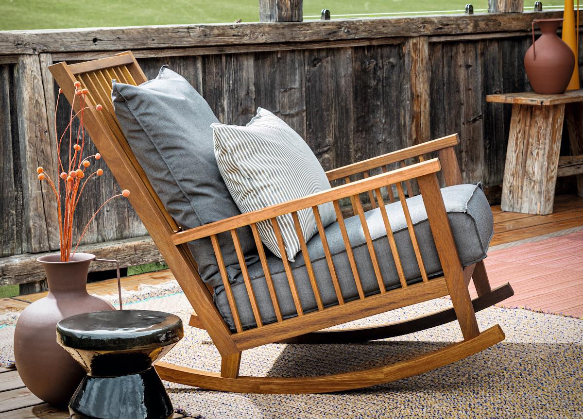 Gervasoni Inout Garden Rocking Chair