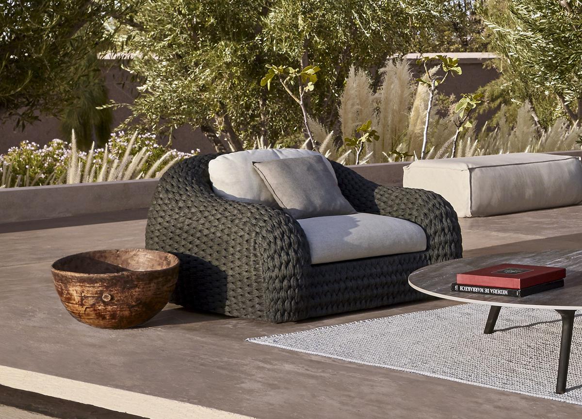 Manutti Kobo Garden Armchair - Manutti Outdoor Furniture, London