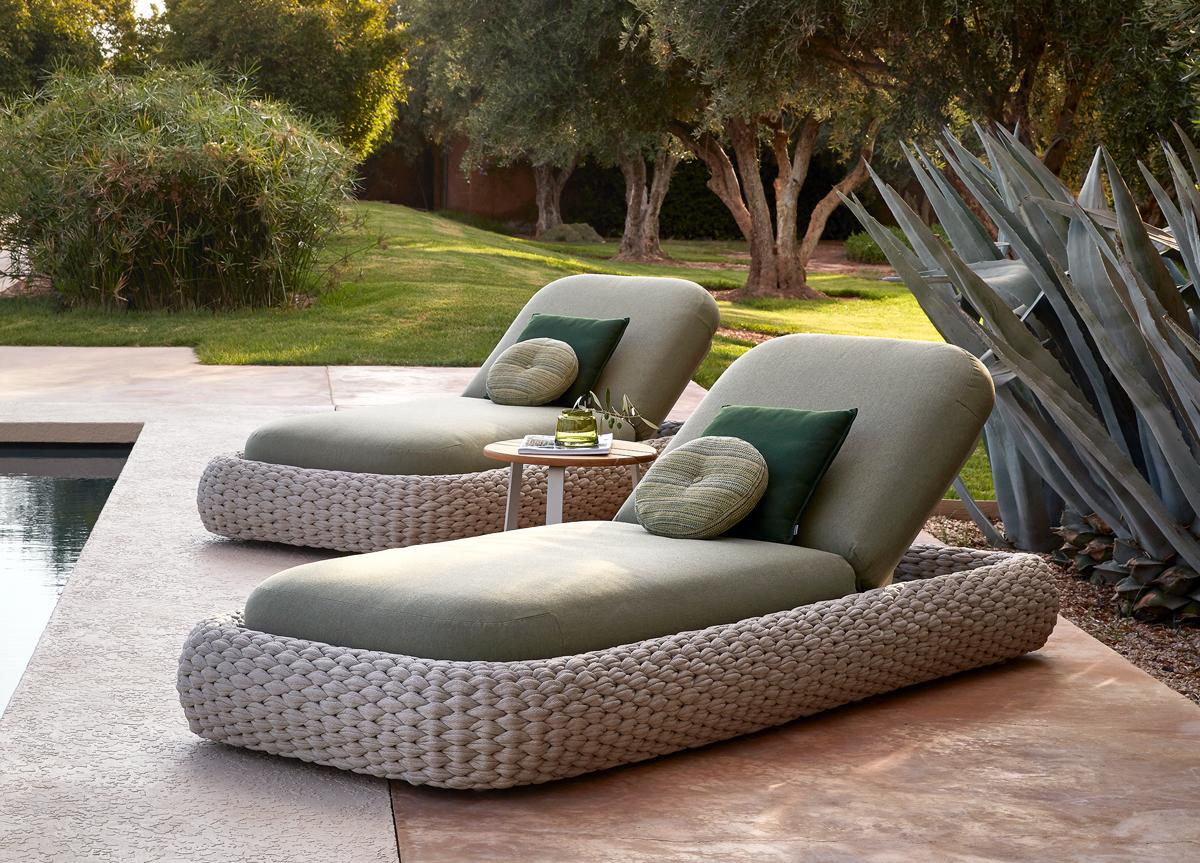 Manutti Kobo Sun Lounger Manutti Outdoor Furniture