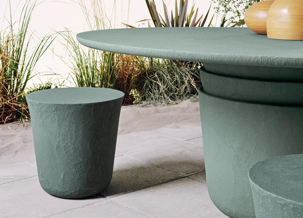 Gervasoni Kasane Outdoor Pouf/Stool