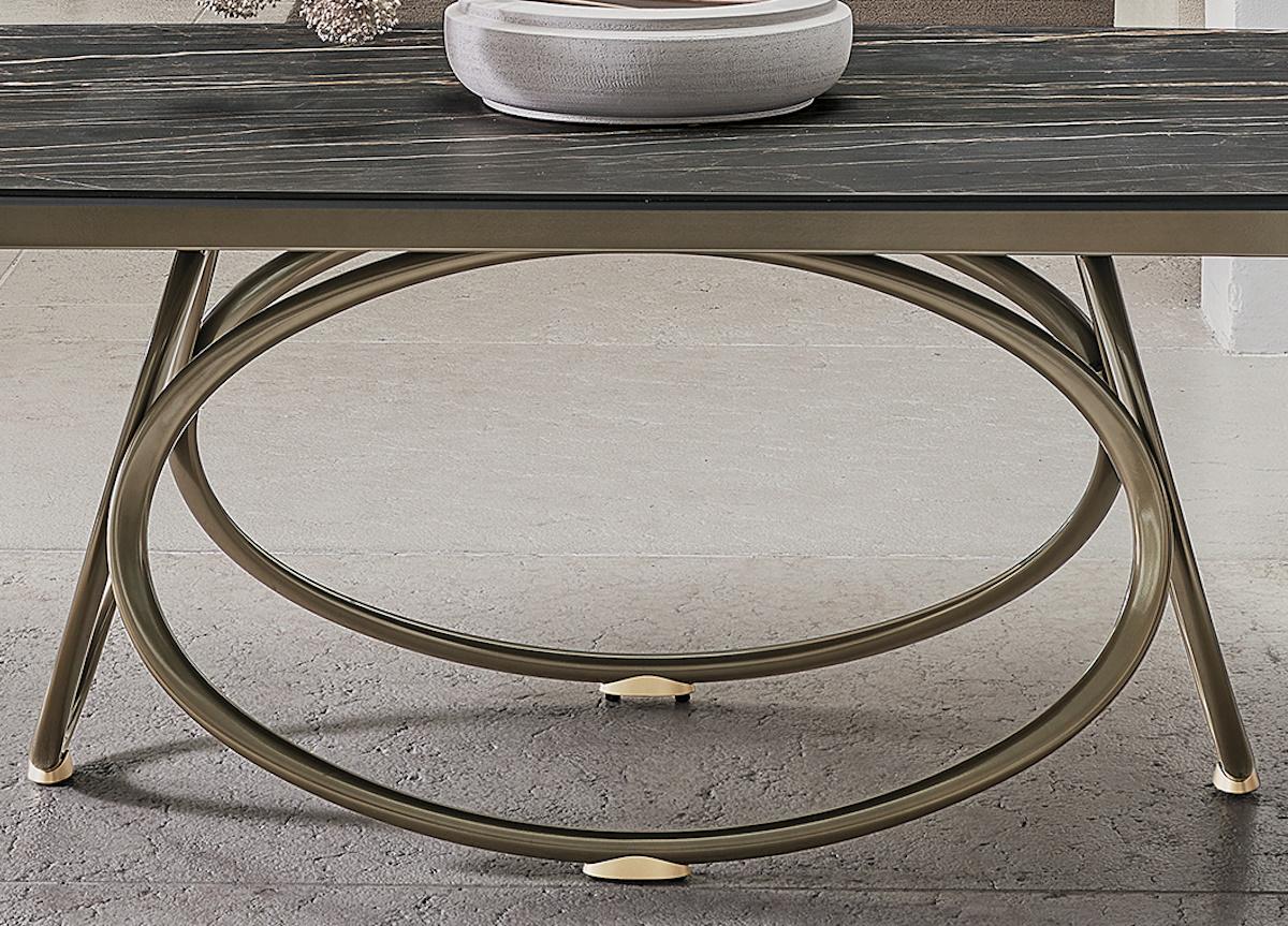 Bontempi Louis Barrel Top Dining Table