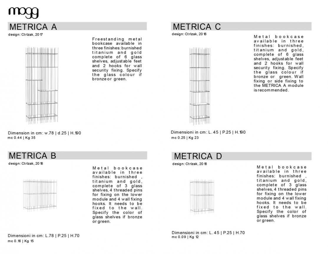 Mogg Metrica Bookcase