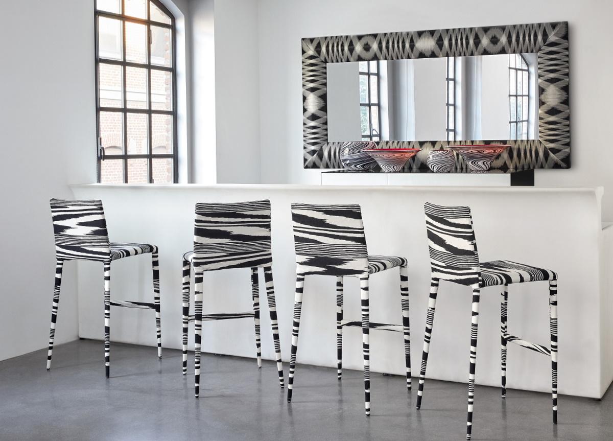 Missoni Home Miss Bar Stool