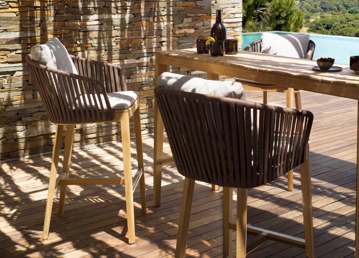 Tribu Mood Garden Bar Stool Tribu Outdoor Furniture At Go Modern