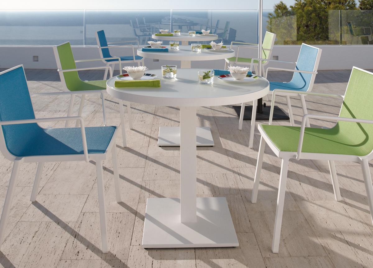 Manutti Napoli Round Bistro Table - NOW DISCONTINUED