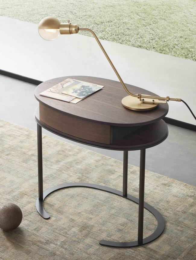 Lema Ortis Side Table with Drawer