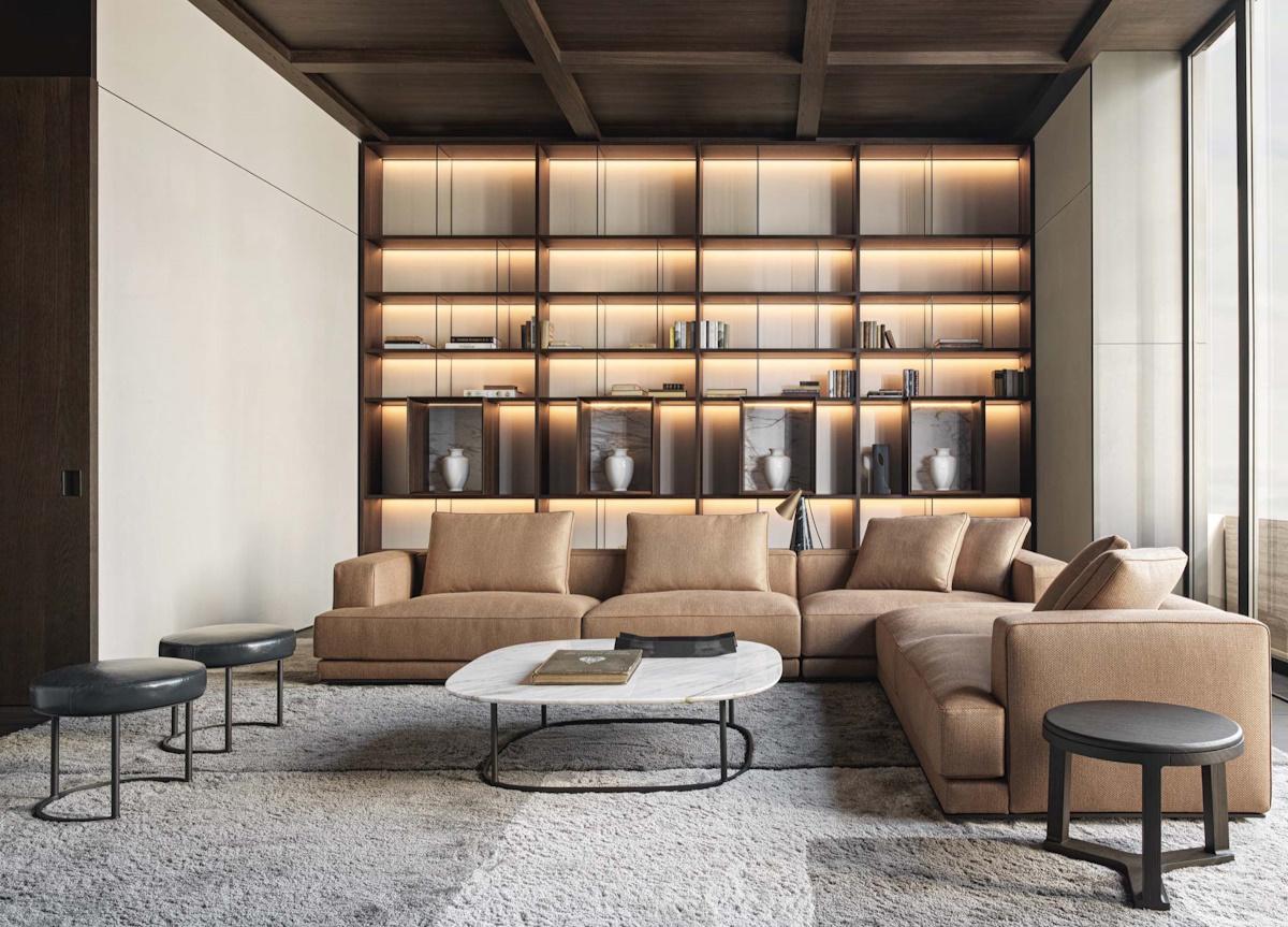 Molteni & C Augusto Modular Sofa by Vincent Van Duysen | Molteni ...