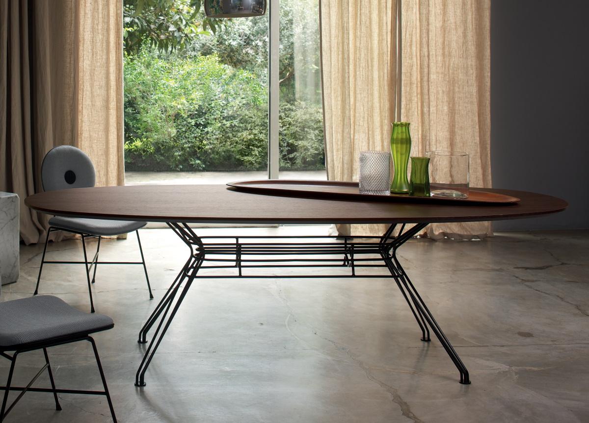 Bontempi Sander Oval Dining Table