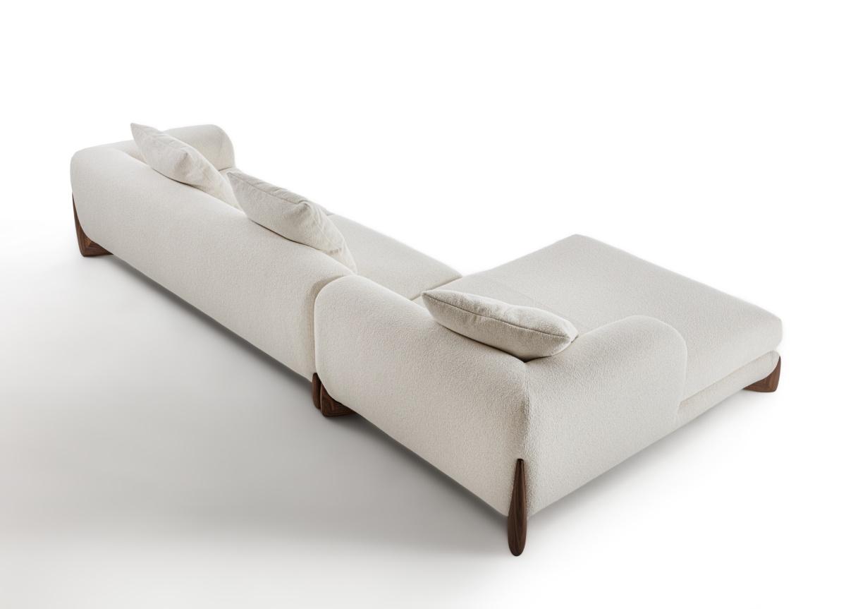 Porada Softbay Corner Sofa  Porada Furniture at Go Modern London